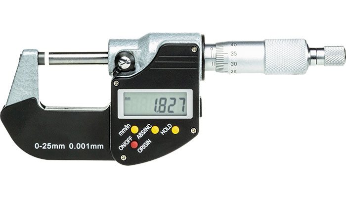 Digital Outside Micrometer 0-25mm