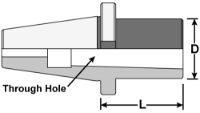BT - Morse Taper Adaptors (Open Type) Diagram
