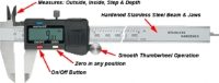 Digital Calipers - 150mm-300mm Features