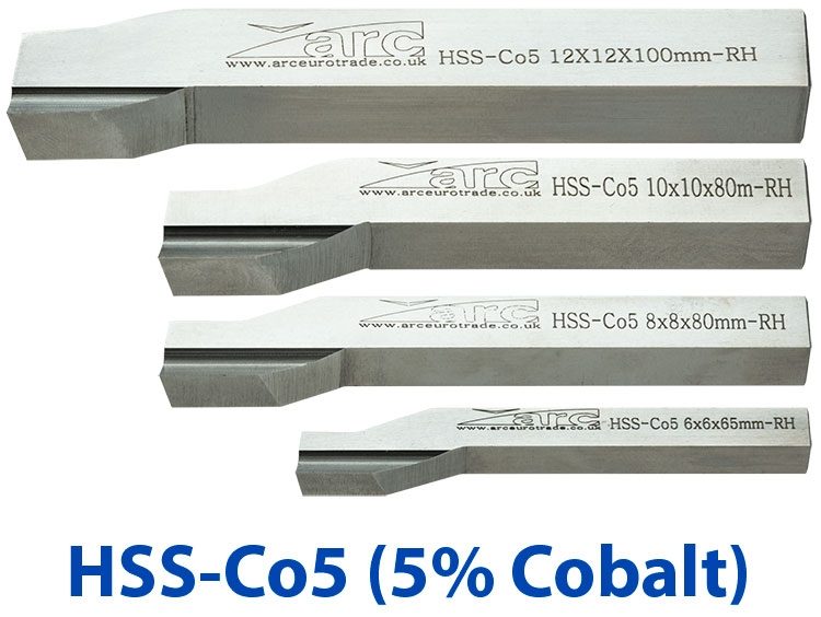 HSS-Co5 Right Hand Knife Turning Tools