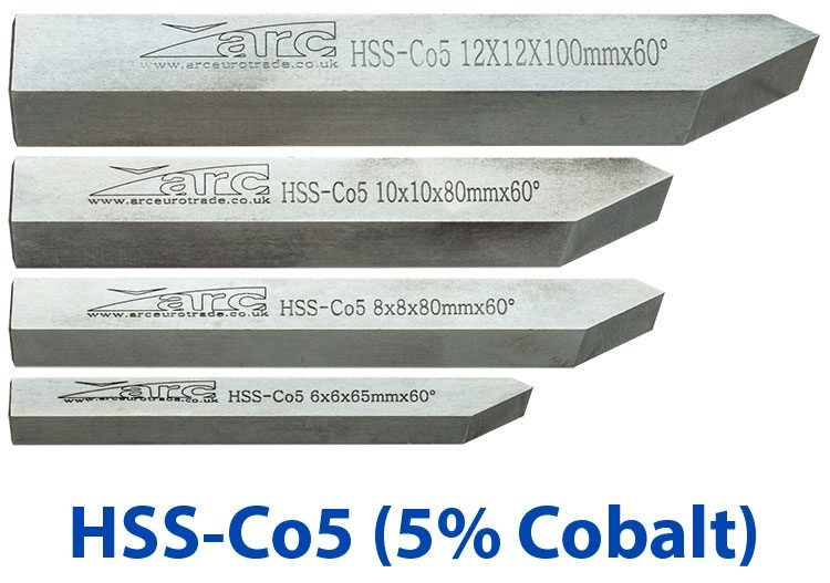 HSS-Co5 60° Thread Cutting Tools