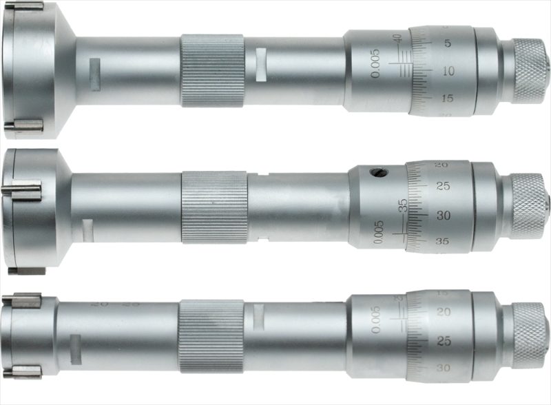 Three Point Internal Micrometer Set - 20-40mm - Set of 3