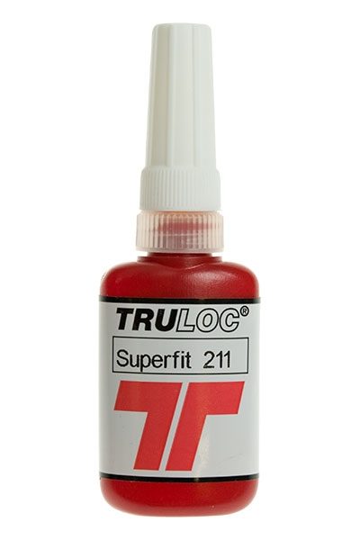 Truloc Superfit 211 Medium Strength Retainer (For Bearings) 10ml