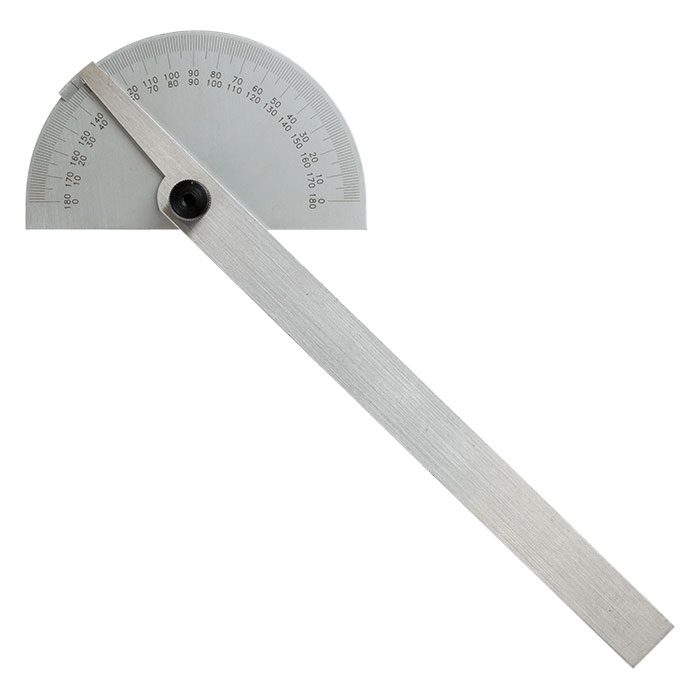 Protractor 85x150 - Stainless Steel