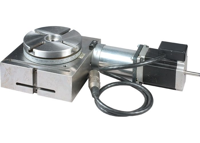 4" Rotary Table with Stepper Motor