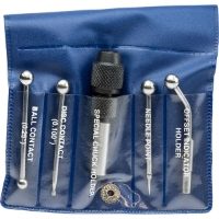 Wiggler and Centre Finder 5pc. Set in sleeve