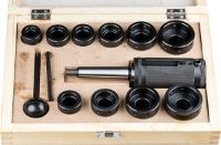 MT2 Tailstock Die Holder Set with Metric and Imperial Die Holders