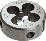 HSS Solid Round Dies - Metric Coarse